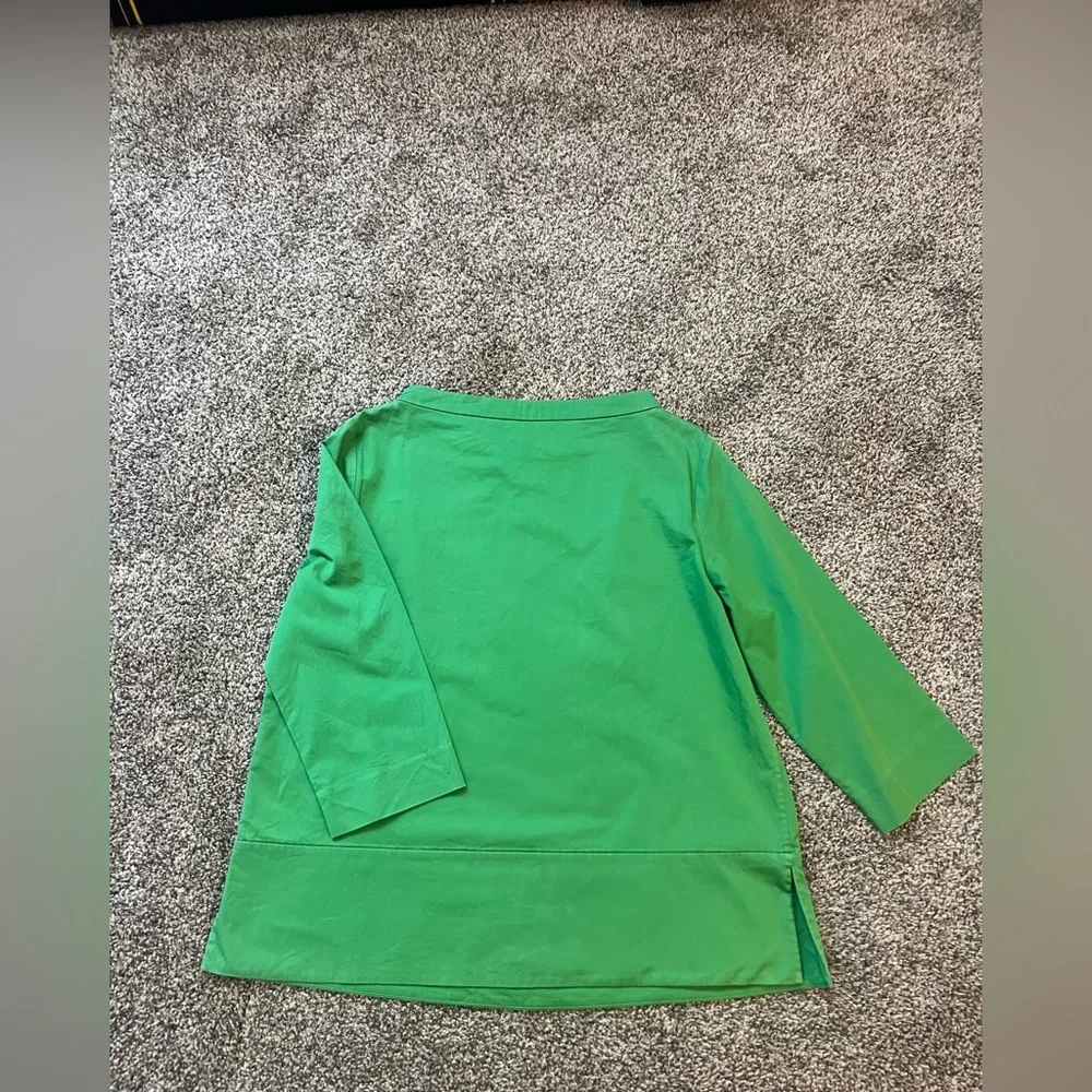 COS Top in Green EUC size 10 - Picture 1 of 5